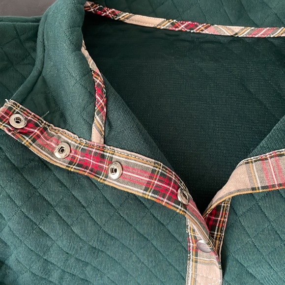 Quilted Collared Heavy Shirt - Picture 2 of 3